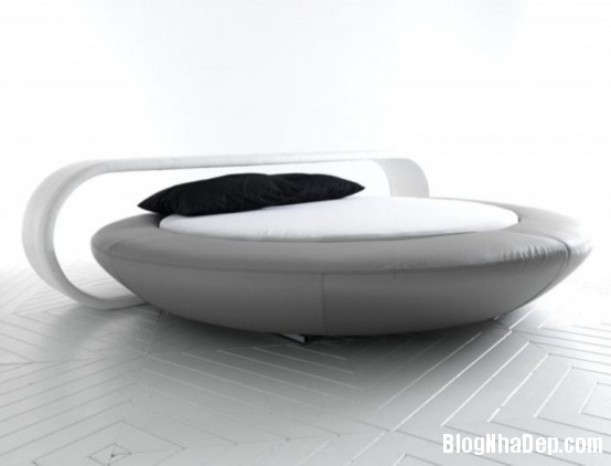 2c0c8de0ef841356d8c7ffbcbd564e2d Mẫu giường tròn hiện đại theo phong cách minimalist