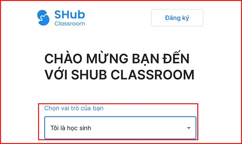 Đăng ký SHub Classroom – Tạo tài khoản cho học sinh, giáo viên