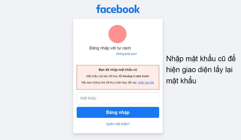 Hướng dẫn cách lấy lại mật khẩu Facebook khi bị mất